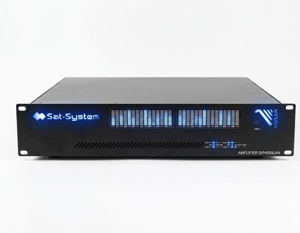 Wzmacniacz sieciowy audio HUSAR SIP-WZM